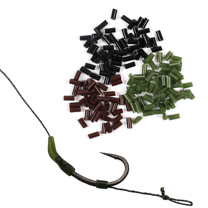 Fishing Equipment Storage - 200pcs/box Fishing Silicon Hair Sleeve Fit