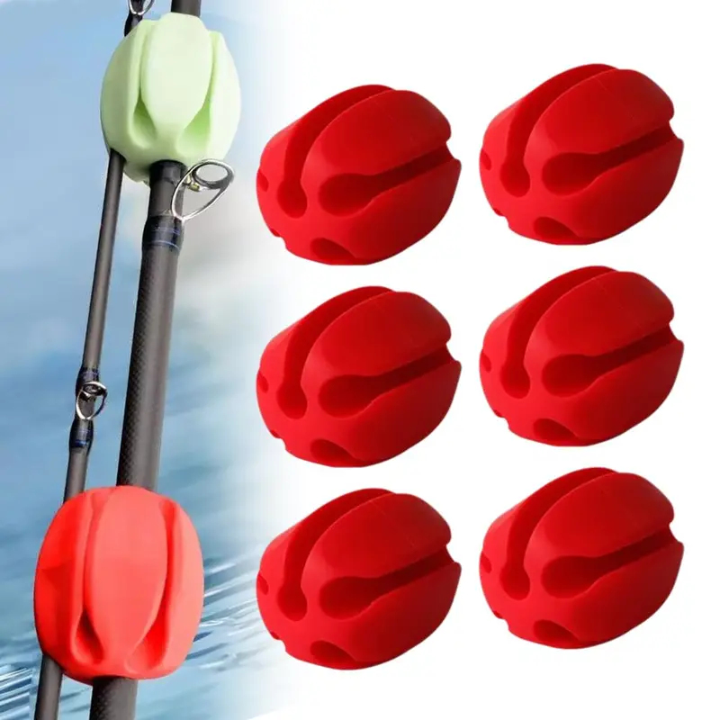 6-24Pcs Rod Protection Cover R – Fishing Equipment Storage recenzja i cena
