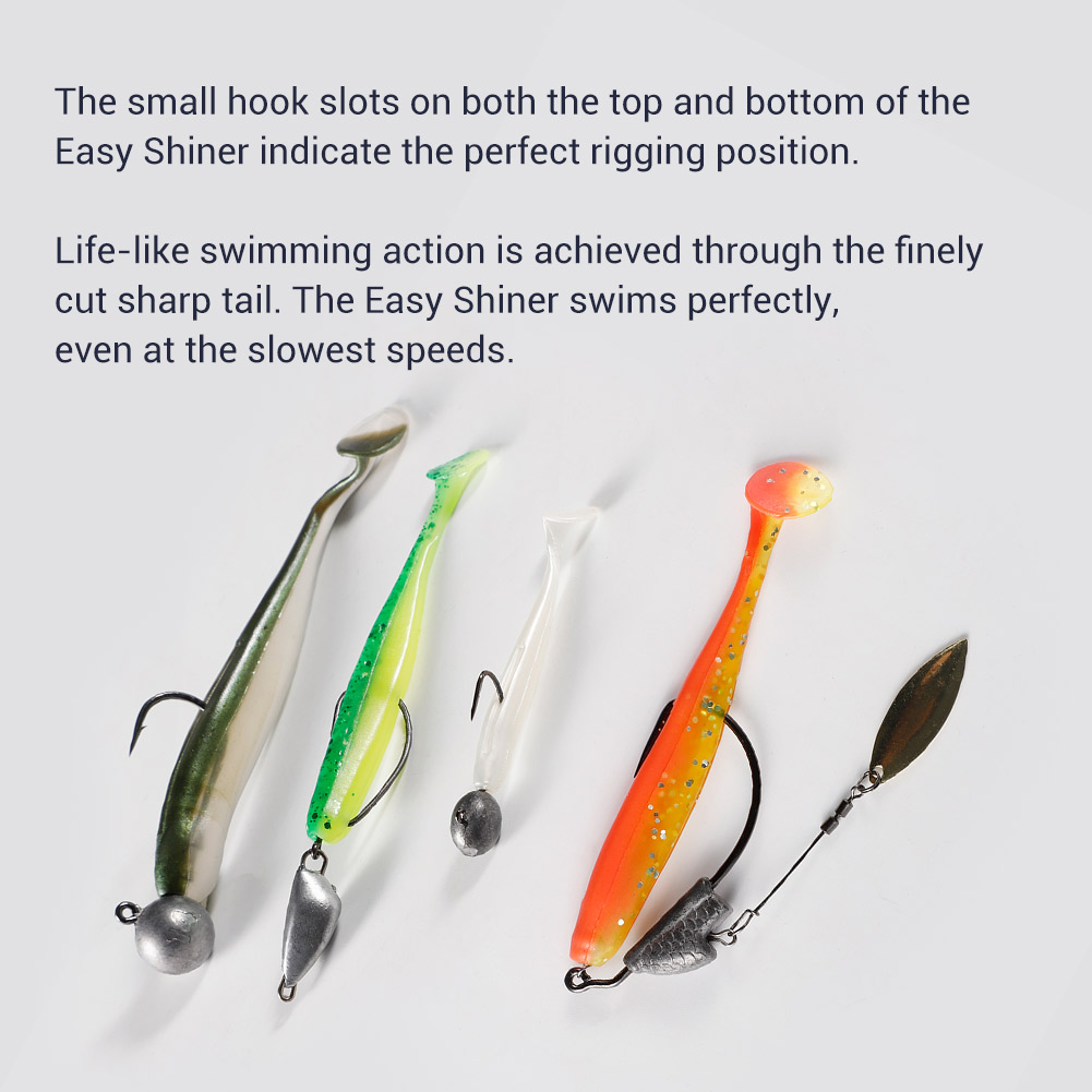 Noeby Easy Shiner Silicone Sha – Soft Plastic Lure recenzja i cena