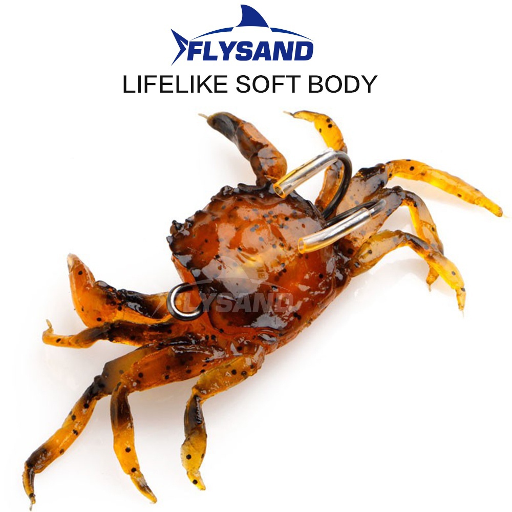 FLYSAND Bionic Crab Silicone S – Soft Plastic Lure recenzja i cena