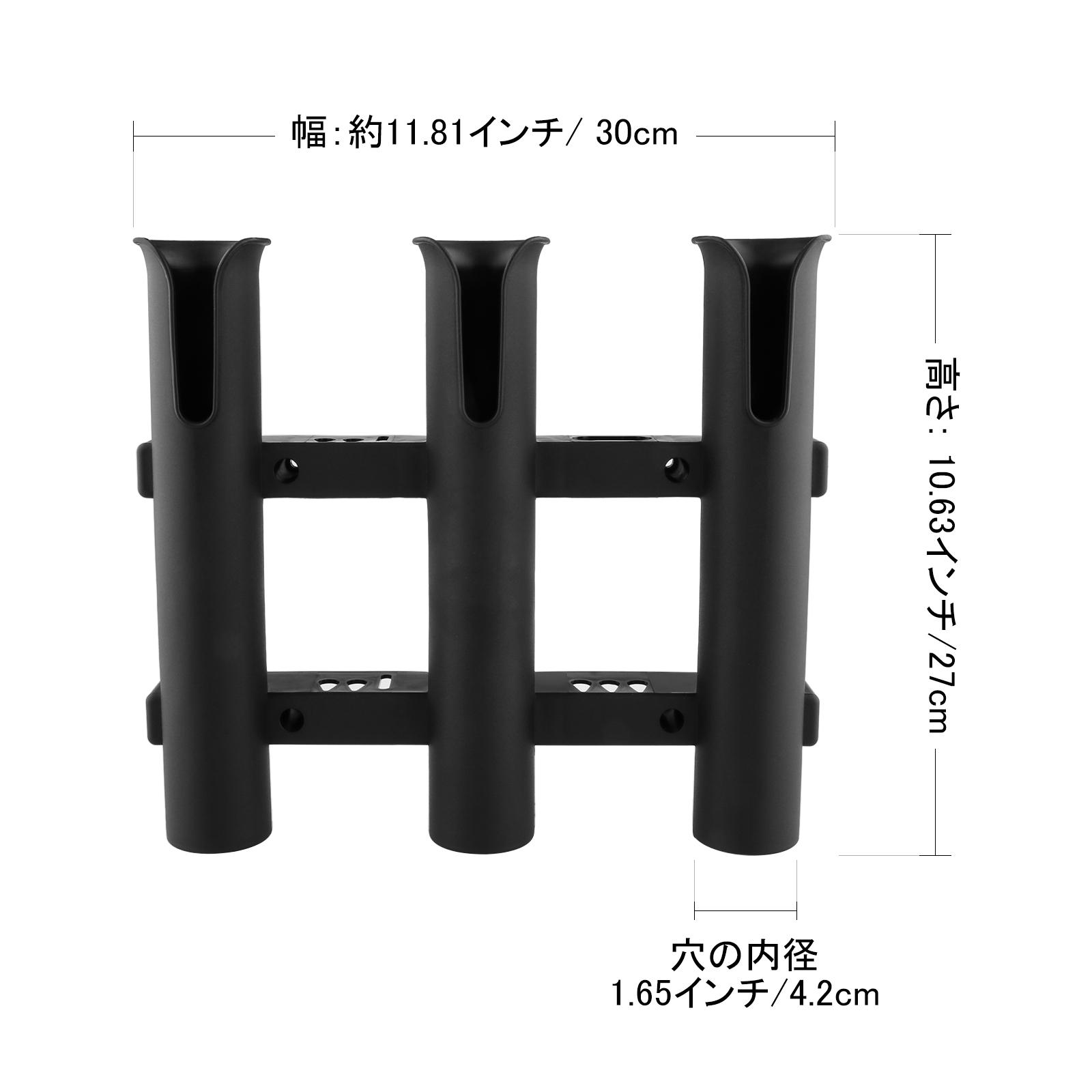 Black PP Fishing Rod Holder Ra – Fishing Equipment Storage recenzja i cena