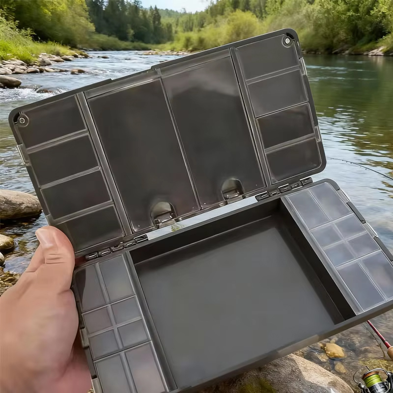 Large Capacity Hard PVC Tackle – Fishing Equipment Storage recenzja i cena