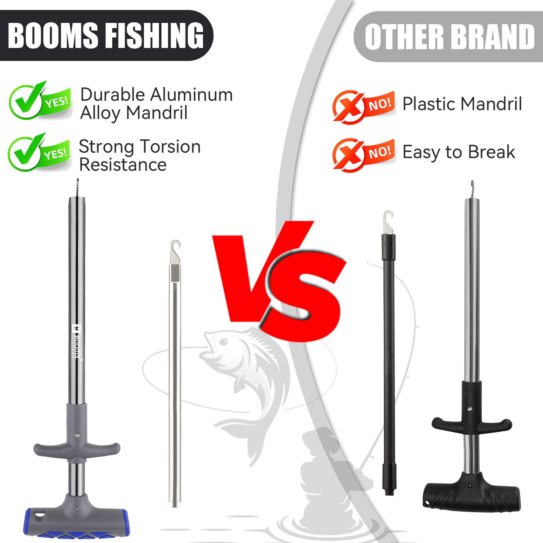 Booms Fishing XW20 Long Fish H – Fishing Equipment Target recenzja i cena
