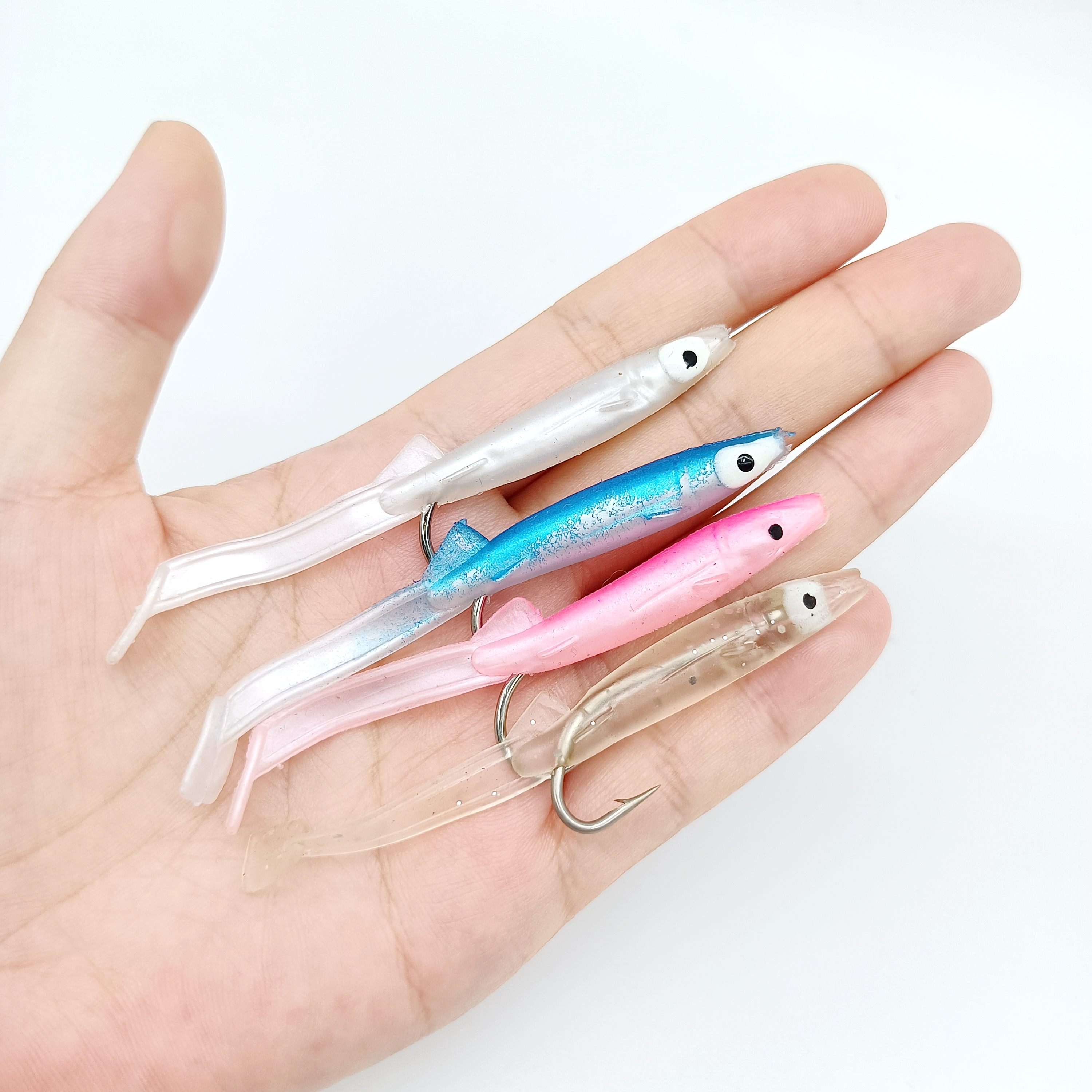 DUODUOYU 5PCS  Eel Soft Plasti – Soft Plastic Lure recenzja i cena