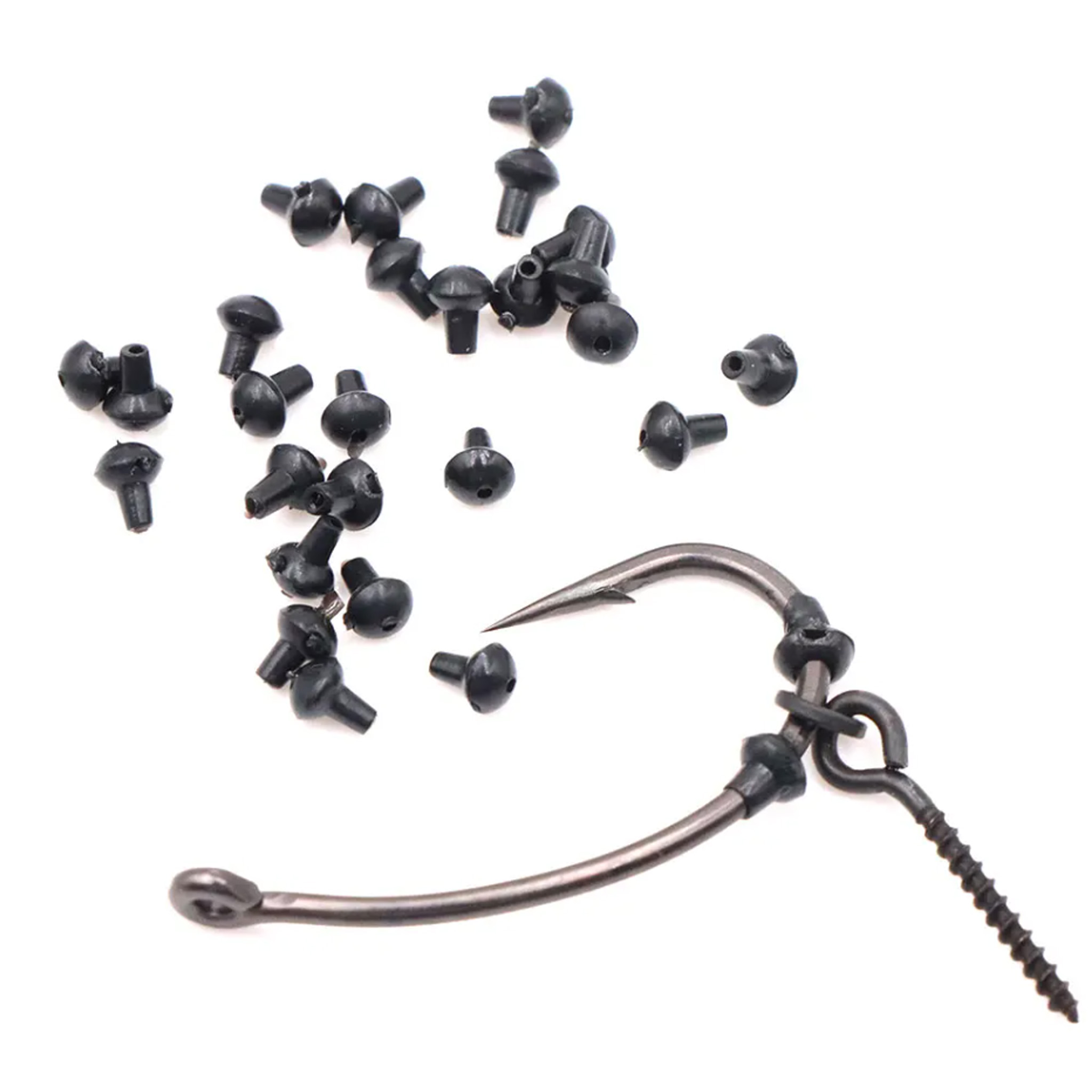 50pcs European Style Carp Fish – Soft Plastic Lure recenzja i cena