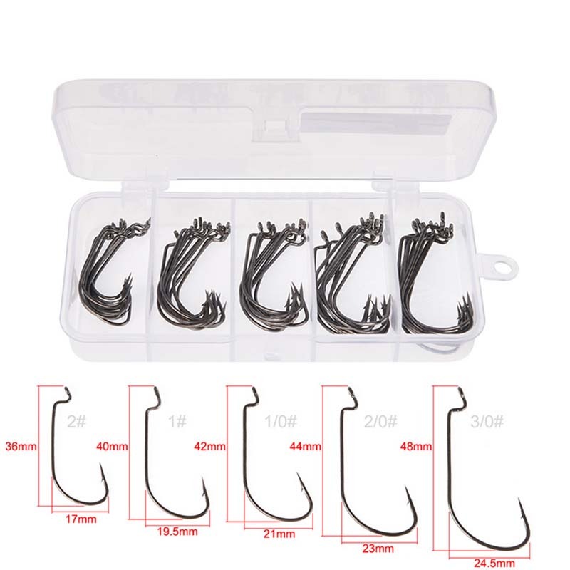 50Pcs/Box High Carbon Steel Fi – Fishing Equipment Storage recenzja i cena