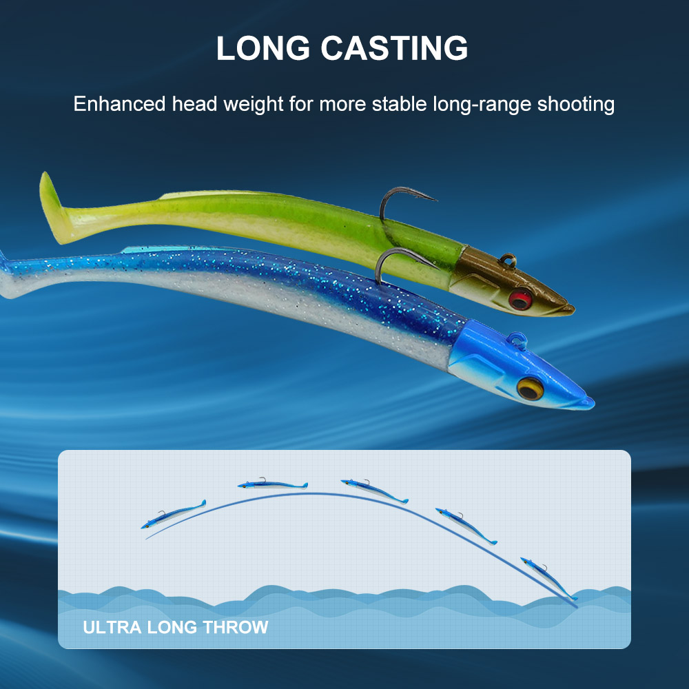 ESFISHING Soft Fishing Lures L – Soft Plastic Lure recenzja i cena