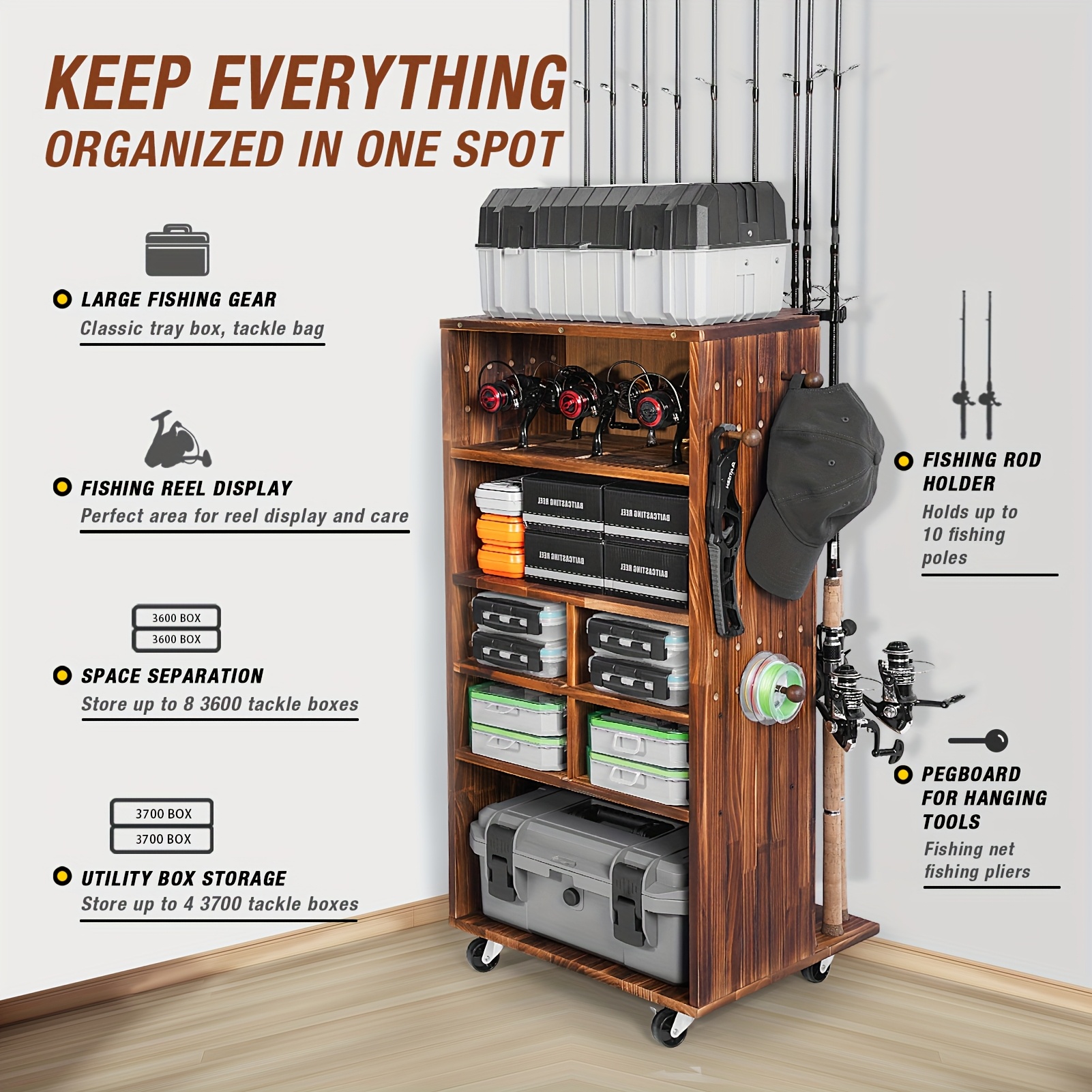 Ghosthorn Fishing Rod Holders  – Fishing Equipment Storage recenzja i cena
