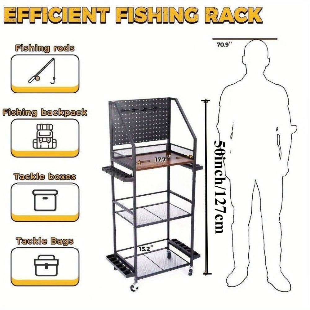 Fishing Rod Holders for Garage – Fishing Equipment Storage recenzja i cena
