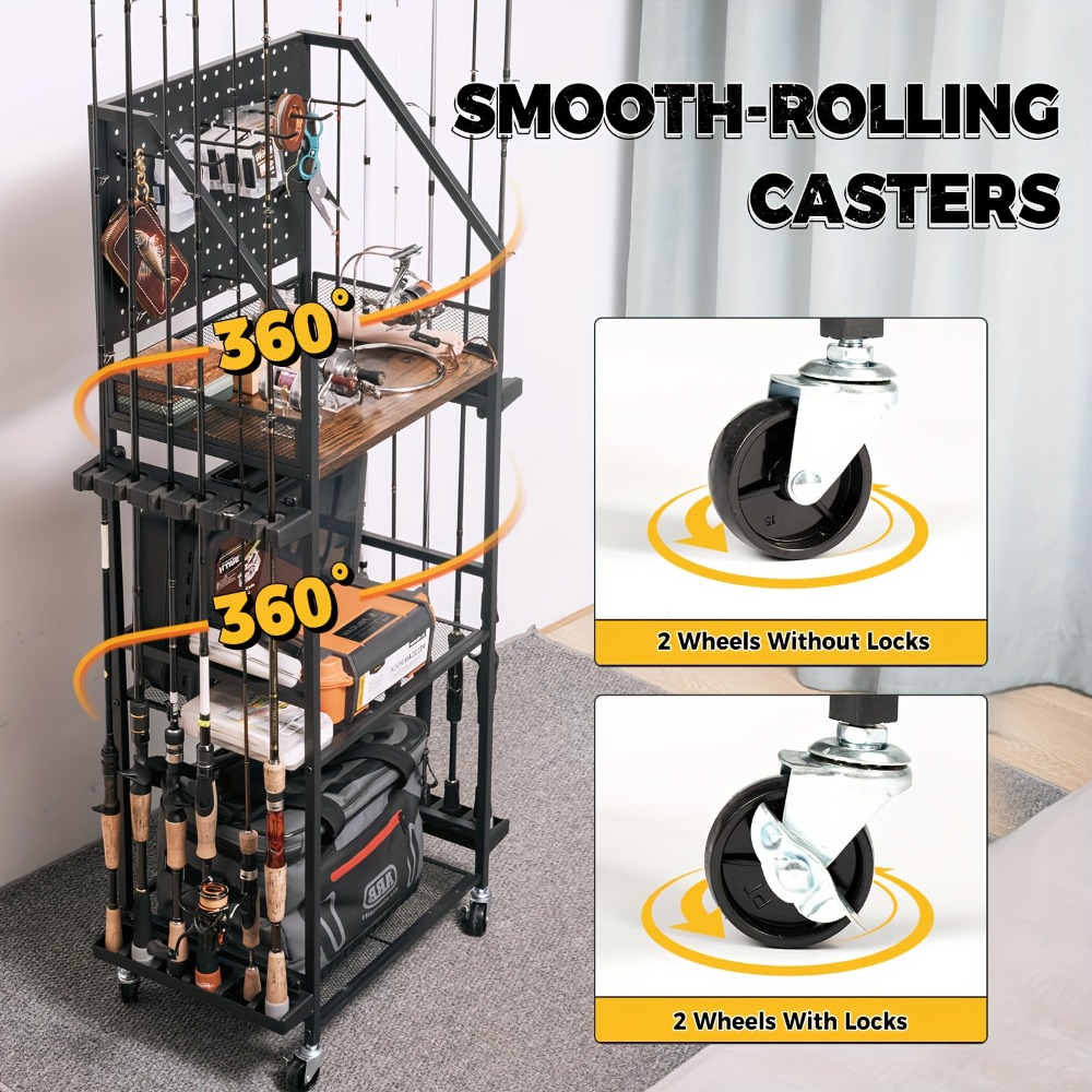 Fishing Rod Holders for Garage – Fishing Equipment Storage recenzja i cena