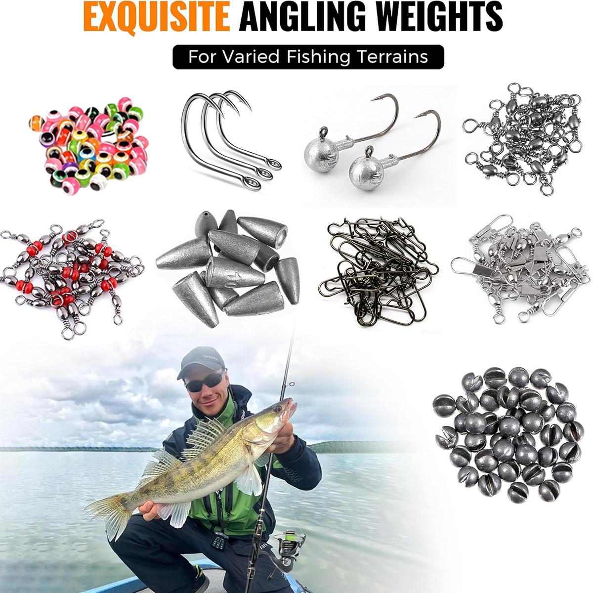 187pcs Fishing Accessories Kit – Fishing Equipment Storage recenzja i cena